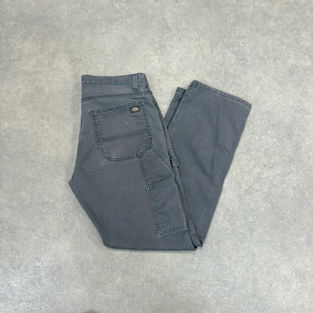 BR2701DV-U - Vintage retro essential Dickies Grey carpenter Trousers pants casual workwear #skater #utility #workwear #carpenter #dickies