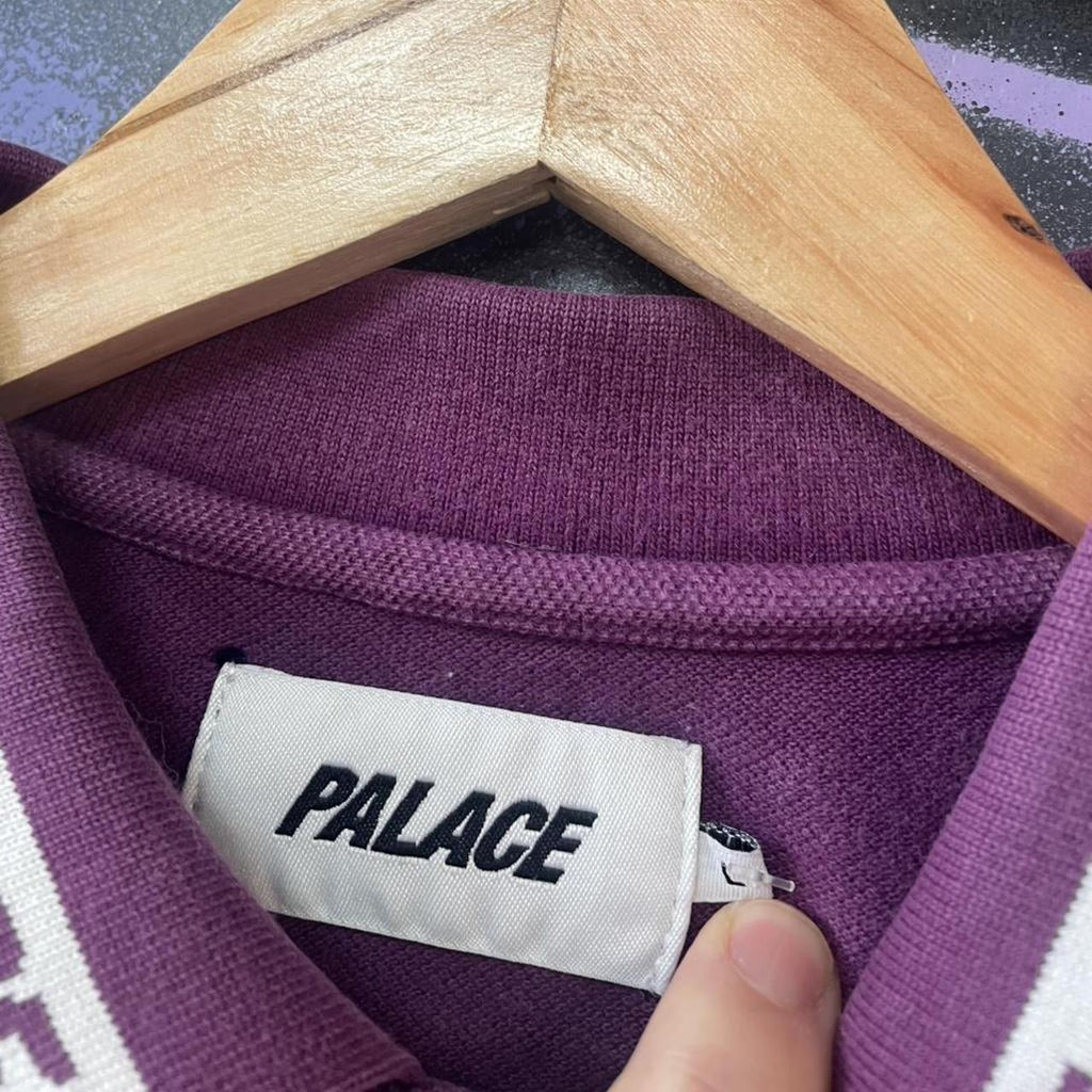 Palace Essential Long Sleeve Polo Tee