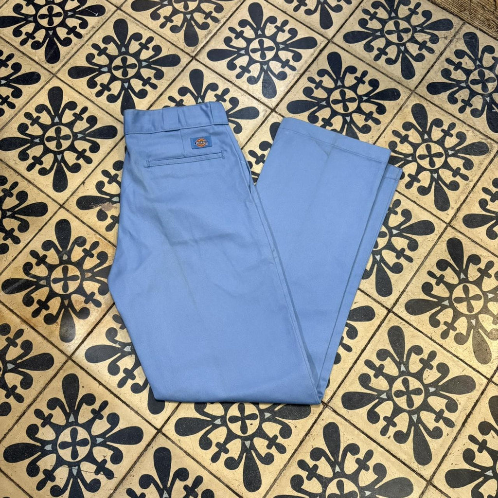 BR2306IEF-P - Vintage retro Essential Dickies 874 Light Blue Trousers pants casual workwear #skater #utility #workwear #carpenter #dickies