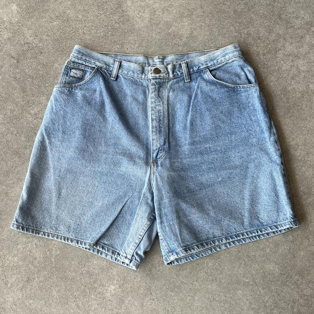 Wrangler Light Wash Denim Jorts