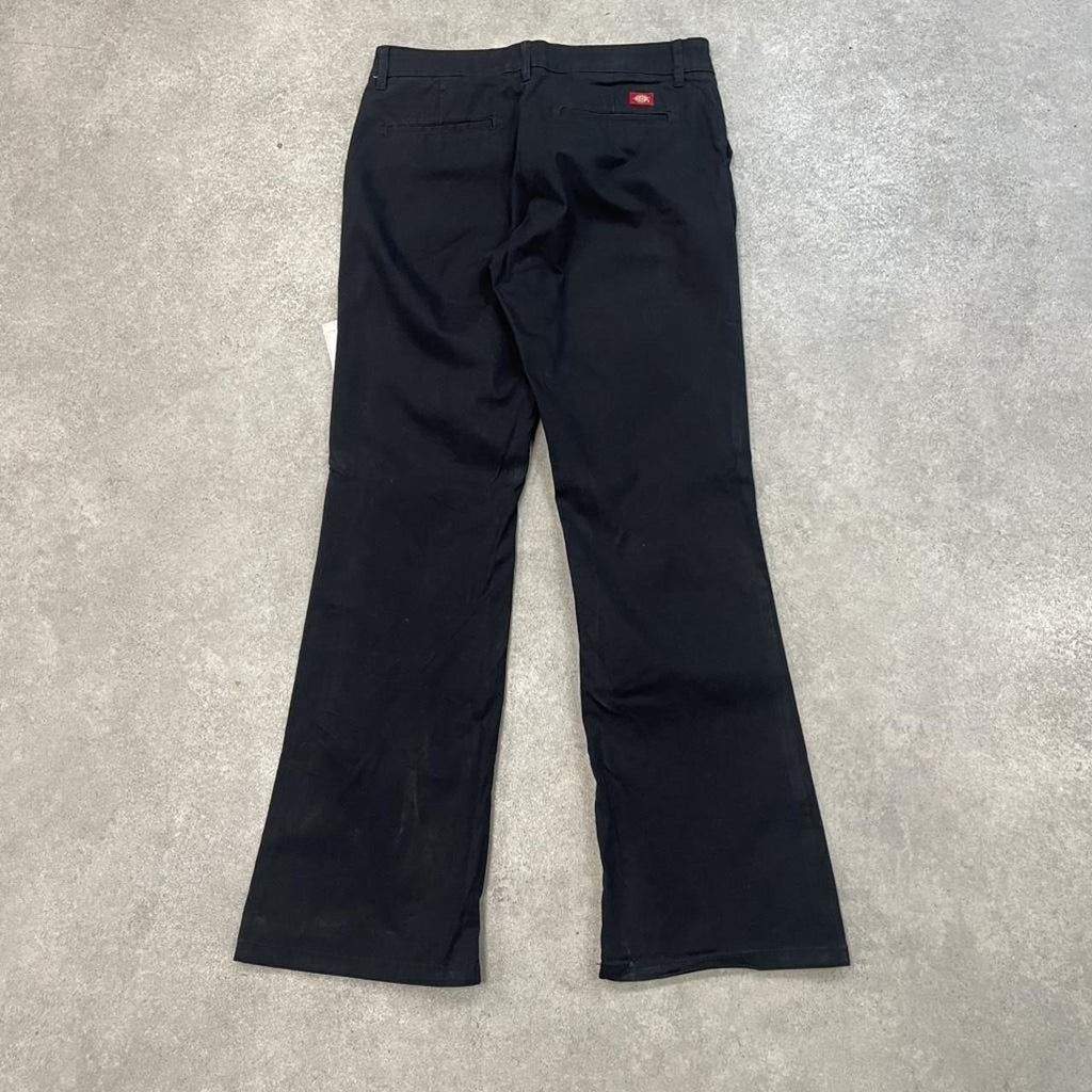 Dickies Black Chino Skater Trousers Workwear Pants
