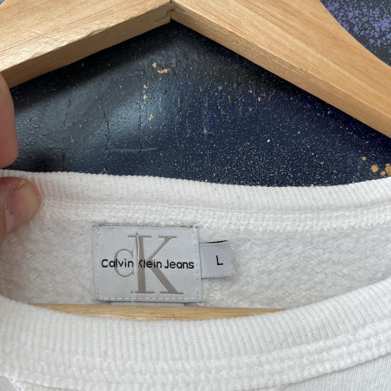 CK Centre Logo Spellout Sweatshirt