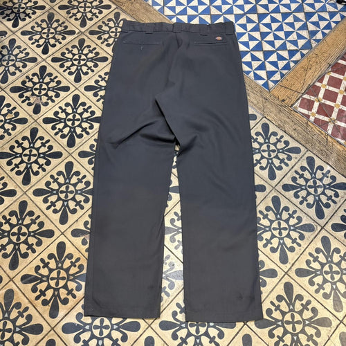 1224H37F-P - Vintage retro essential Grey Dickies Trousers pants casual workwear #skater #utility #workwear #carpenter #dickies