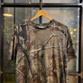 RTT185 - Vintage Retro essential RealTree Camouflage Khaki Green Brown Field Hunting graphic print Top T-Shirt Tee #realtree #camo #hunting #utility