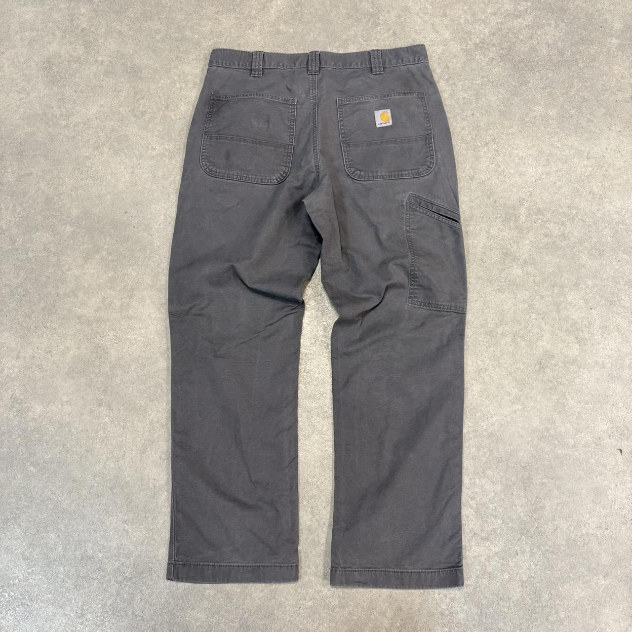 BR2701GM-U - Vintage retro essential Grey Carhartt carpenter Trousers pants casual workwear #skater #utility #workwear #carpenter #carhartt