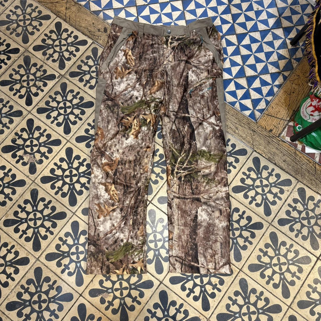 RTB084P - Vintage retro essential woodland RealTree adjustable cargos camo camouflage Carpenter Pants Trousers bottoms wide straight leg hip hop #skater #realtree #camo #y2k #baggy