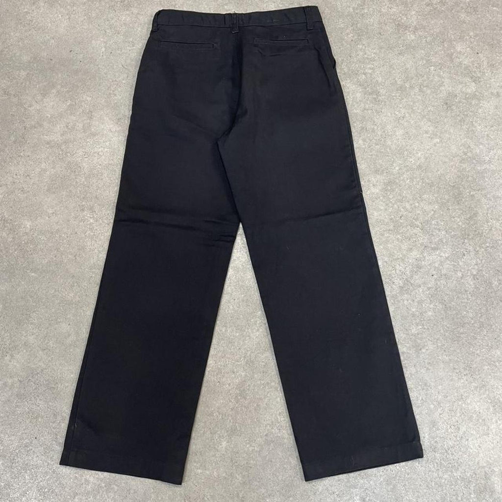 Dickies Black Chino Skater Trousers Workwear Pants