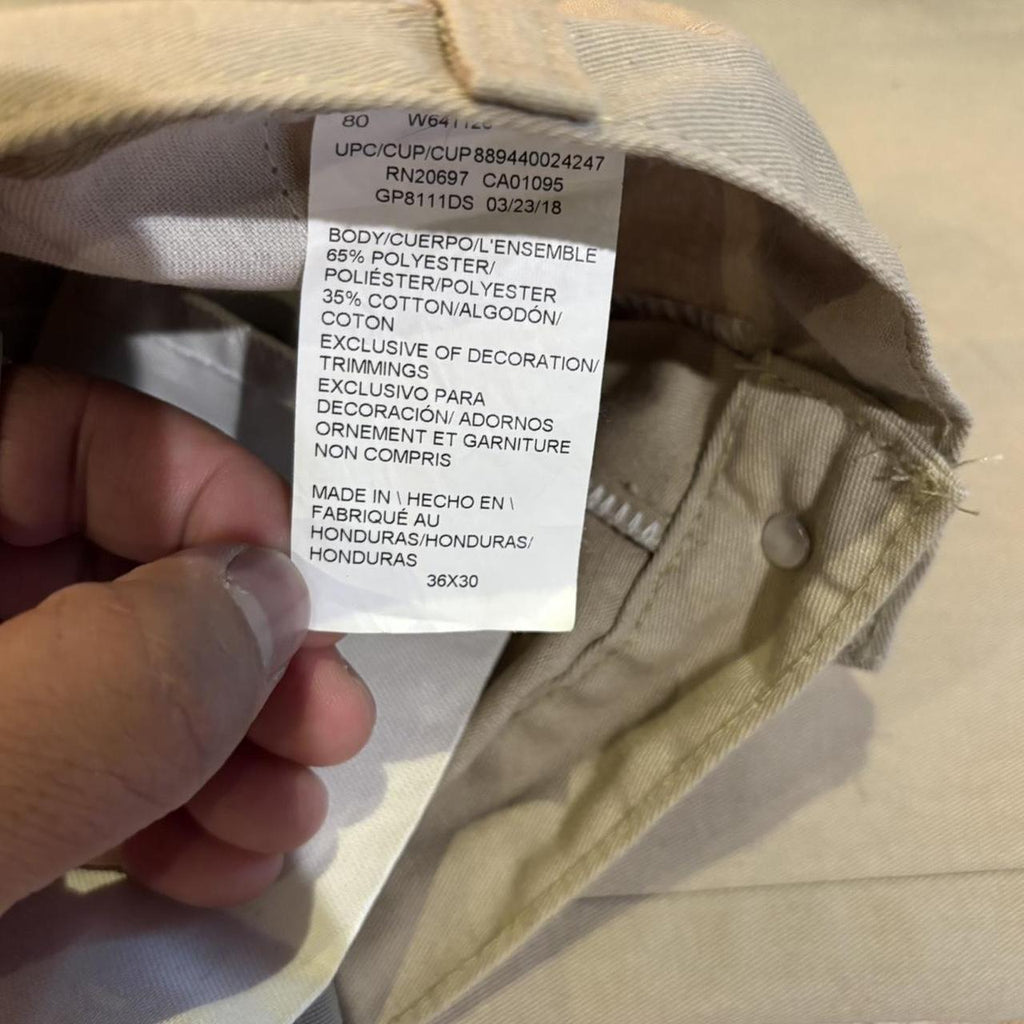 BR2306HU-F - Vintage Retro Essential Beige Dickies Trousers pants casual workwear #skater #utility #workwear #carpenter #dickies