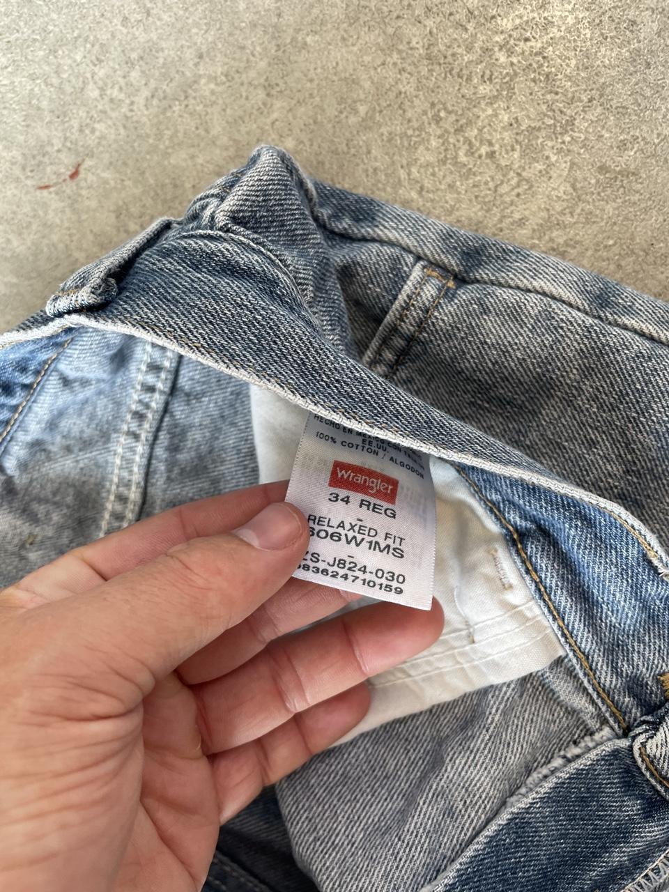 Wrangler Denim Mid Wash Blue Jorts Shorts