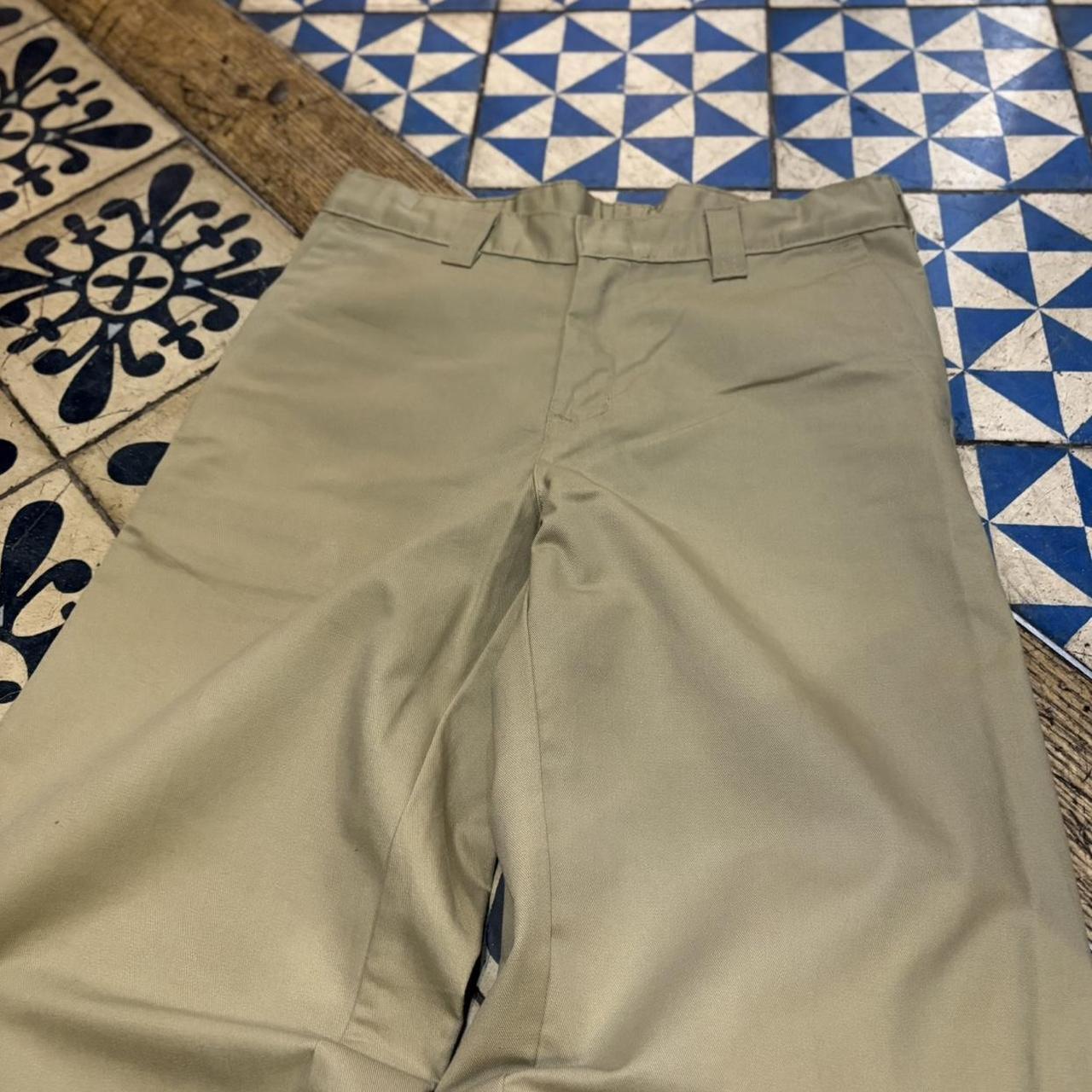 BR2306JG - Vintage retro Beige Dickies Trousers pants casual workwear #skater #utility #workwear #carpenter #dickies