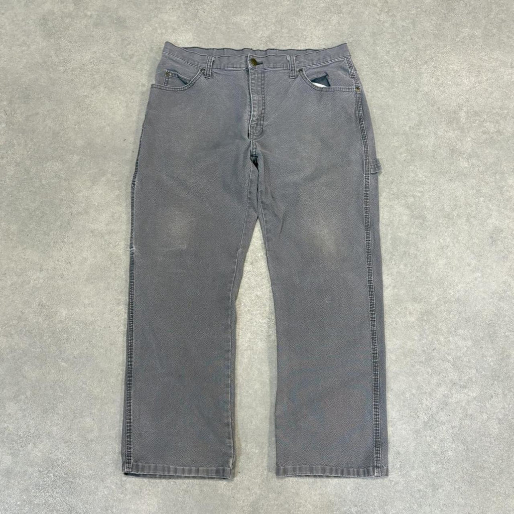 BR2701DM-U - Vintage retro essential Dickies crop carpenter Trousers pants casual workwear #skater #utility #workwear #carpenter #dickies