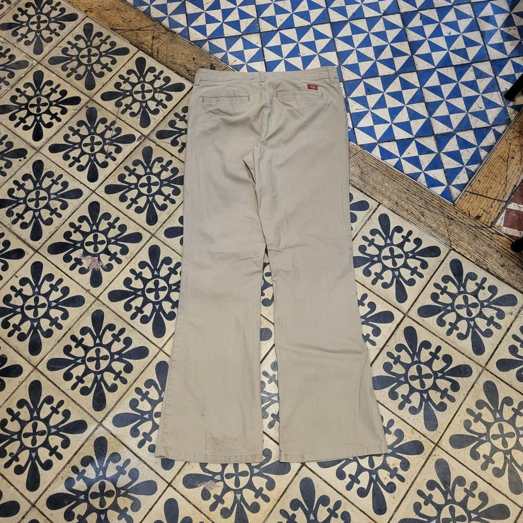 TRW0056BR - Vintage retro essential adult Dickies Trousers pants with embroidered patch logo #y2k #dickies #skater #workwear #chino