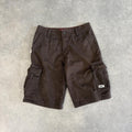 Vintage Levi’s Jorts Mens 30” Brown Cargo Shorts Multi Pockets Baggy Wide Leg Skate Surf Hip Hop 00s Y2K