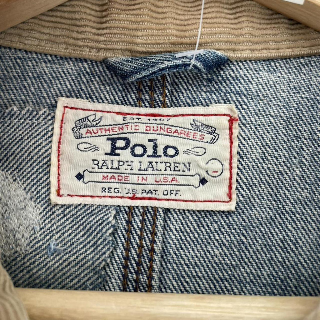 80s Ralph Lauren Denim Workwear Made in USA Jacket