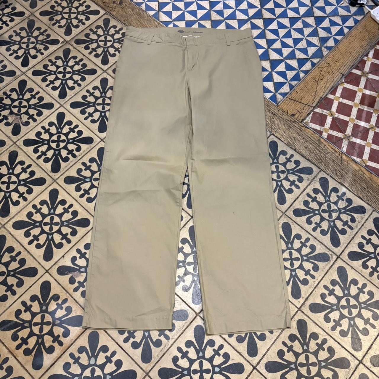 TRW471F-P - Vintage retro essential Beige Dickies Trousers pants casual workwear #skater #utility #workwear #carpenter #dickies