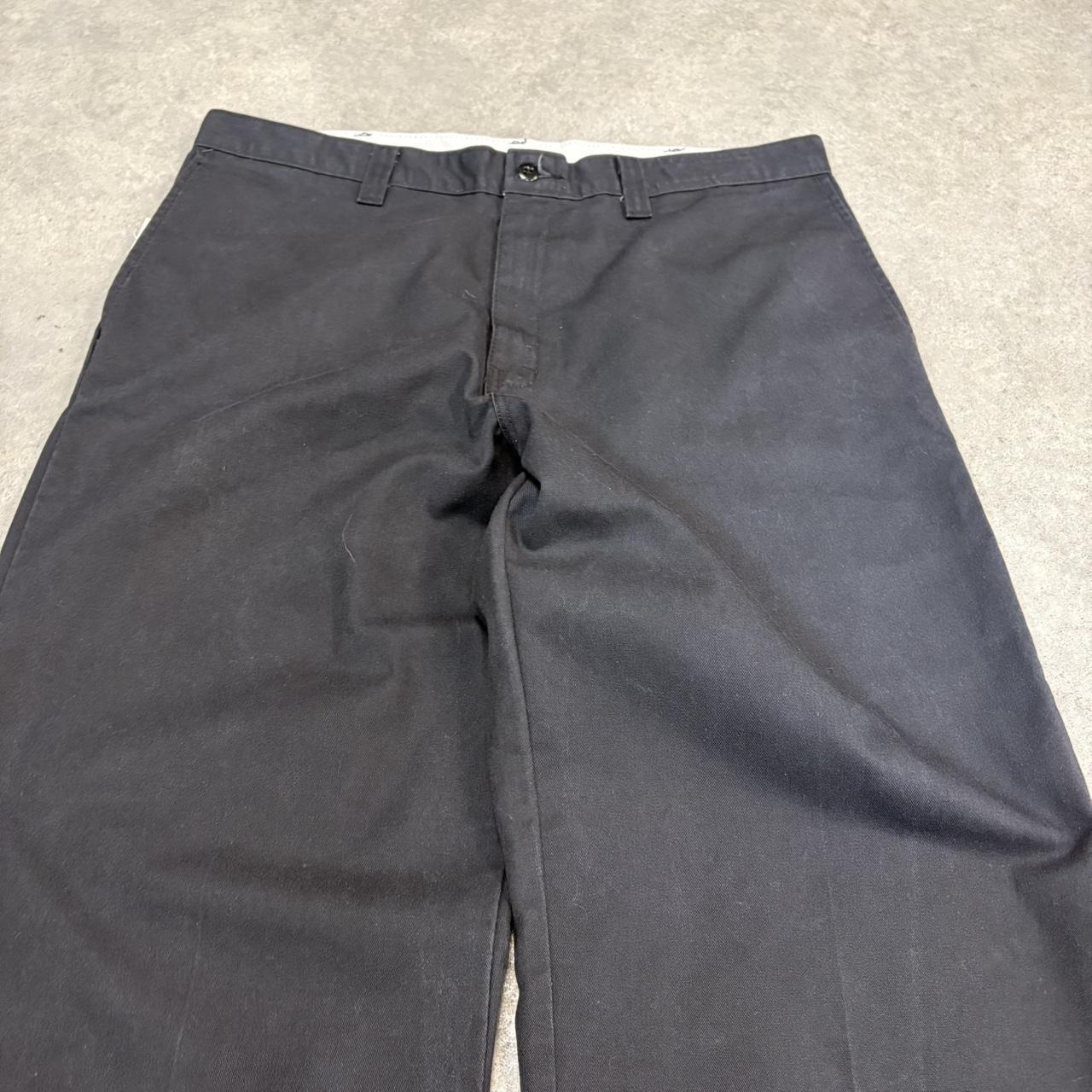 BR1912AAN-U - Vintage retro essential Black Dickies Straight Leg Trousers pants casual workwear #skater #utility #workwear #straightleg #dickies