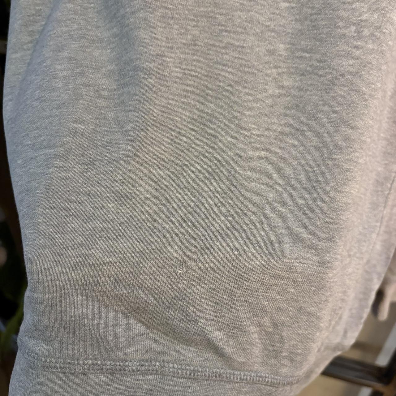SWT380 - Vintage Retro Essential Grey Adidas Crewneck Jumper Sweatshirt with big spellout Print logo #oversized #sportswear #essential #adidas #y2k