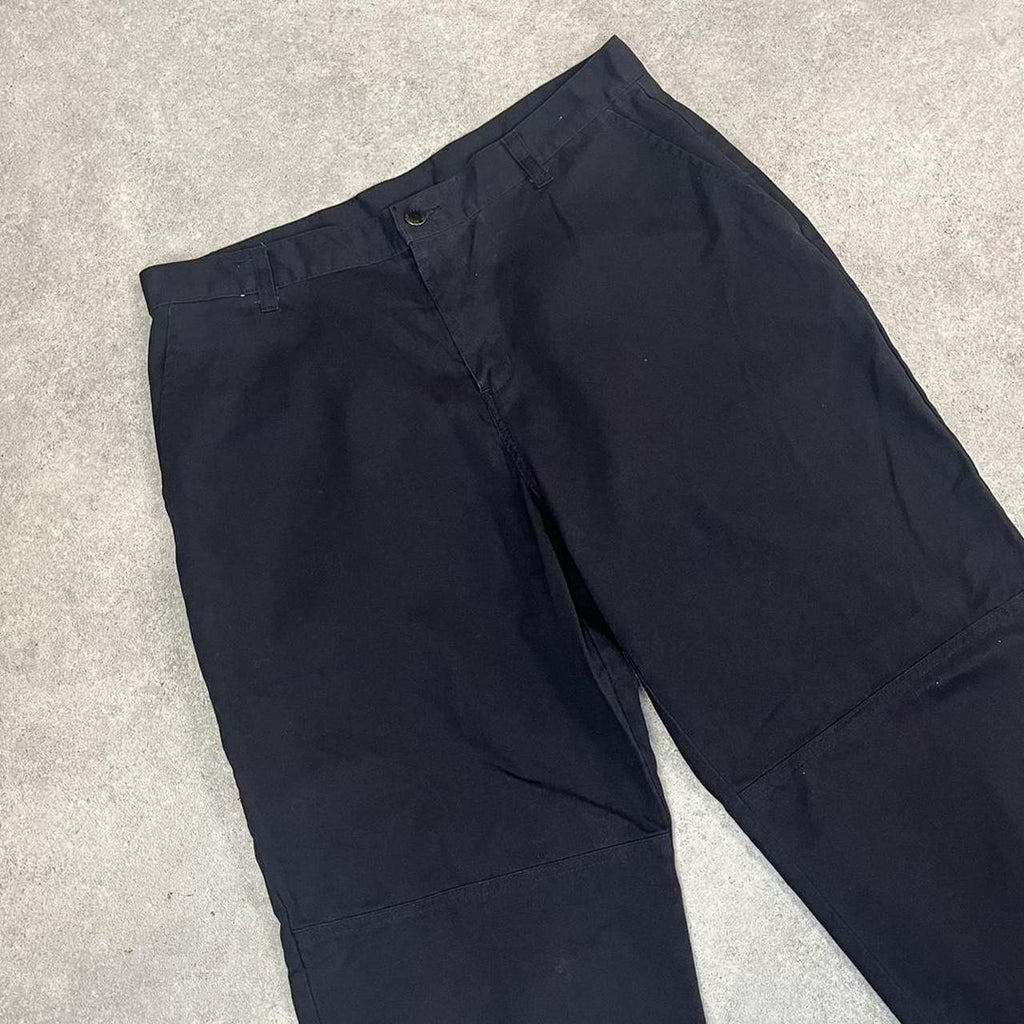 Dickies Black Chino Skater Trousers Workwear Pants