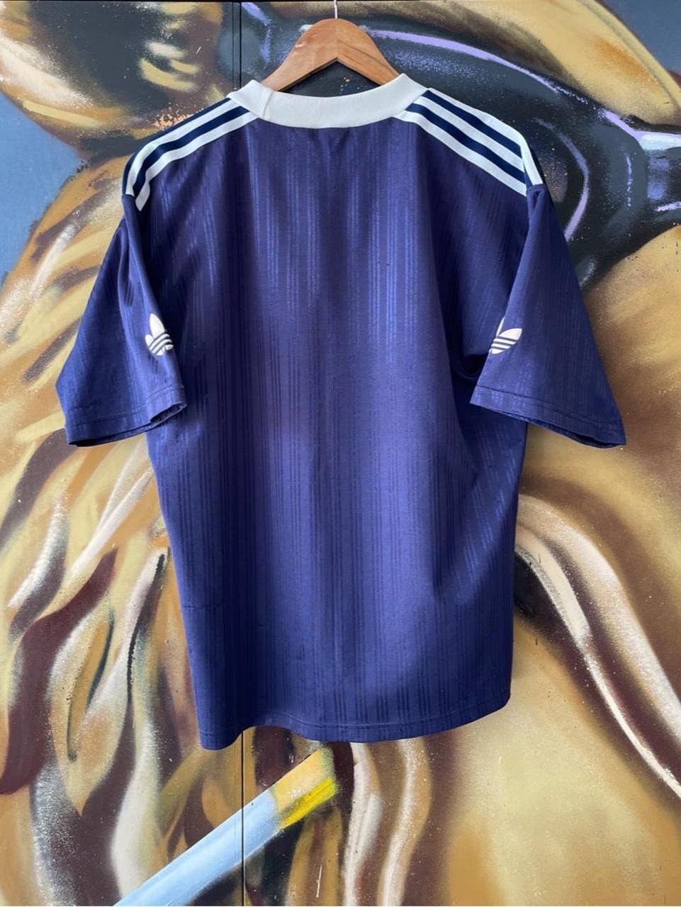 90s Adidas Spellout Trefoil Tee