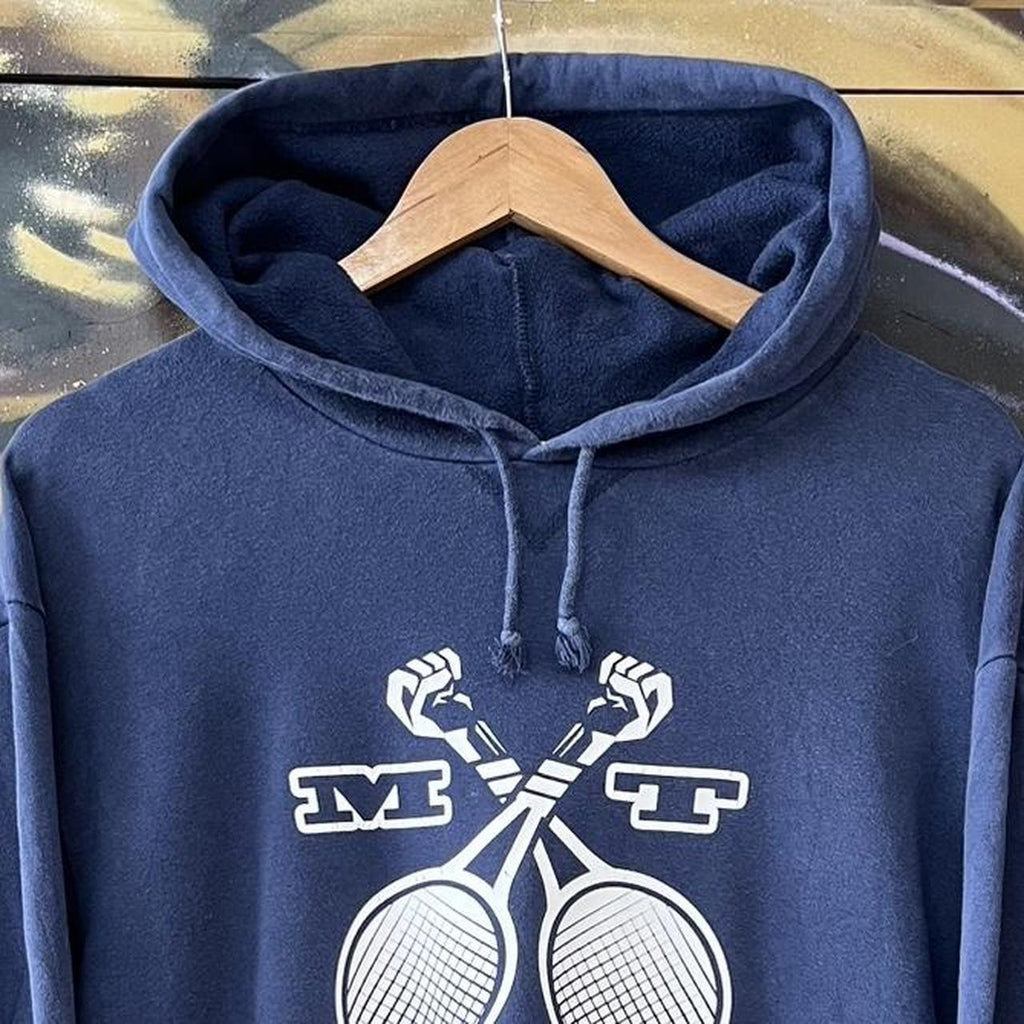 Nike Match Tough Tennis Graphic Embroidered Swoosh Hoodie