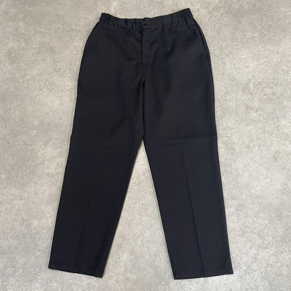 Dickies Black Chino Skater Trousers Workwear Pants