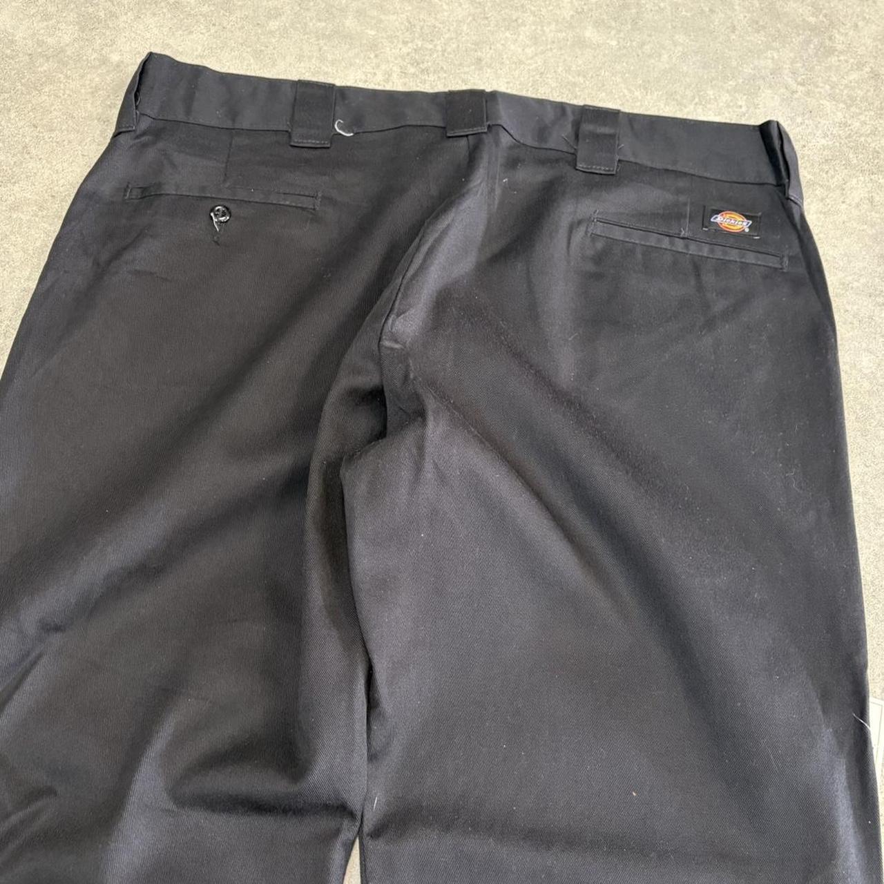 BR1011BG-U - Vintage retro Essential Black Dickies Trousers pants casual workwear #skater #utility #workwear #dickies #straightleg
