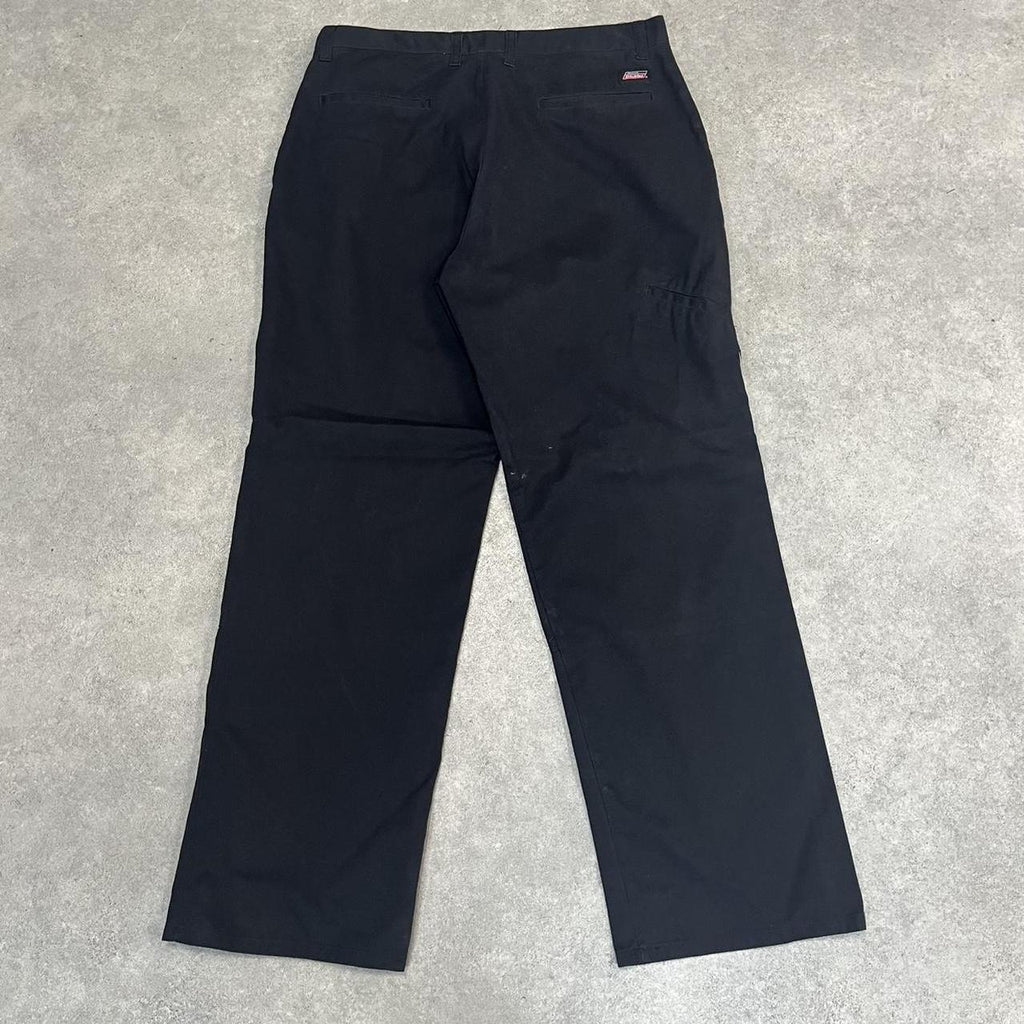 Dickies Black Chino Skater Trousers Workwear Pants