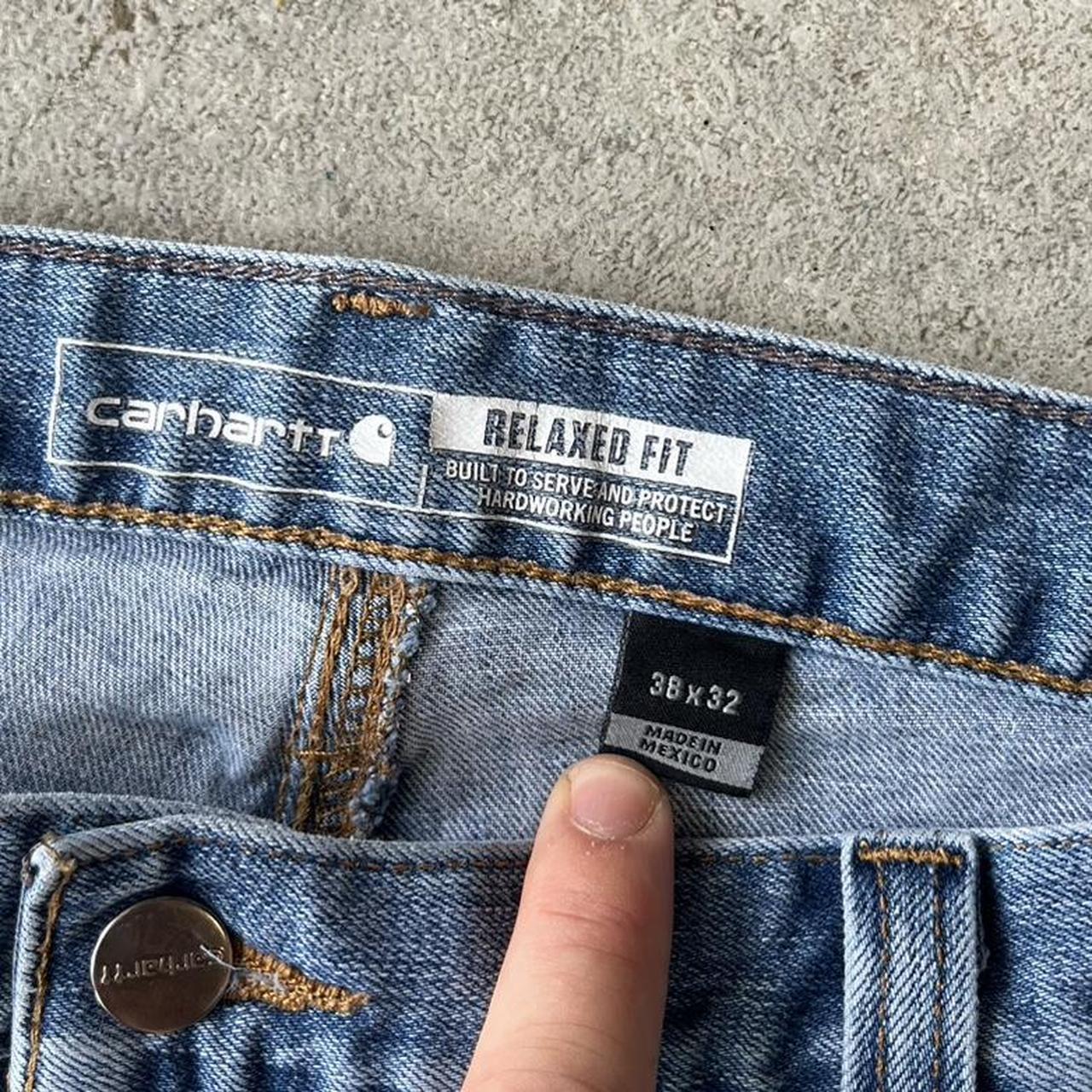 Carhartt Mid Wash Denim Jeans