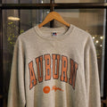 1224C35 - Vintage Retro Essential Auburn Tigers Grey Jumper Pullover Crewneck Sweatshirt 90s y2k style #casual #college #varsity #college #sportswear
