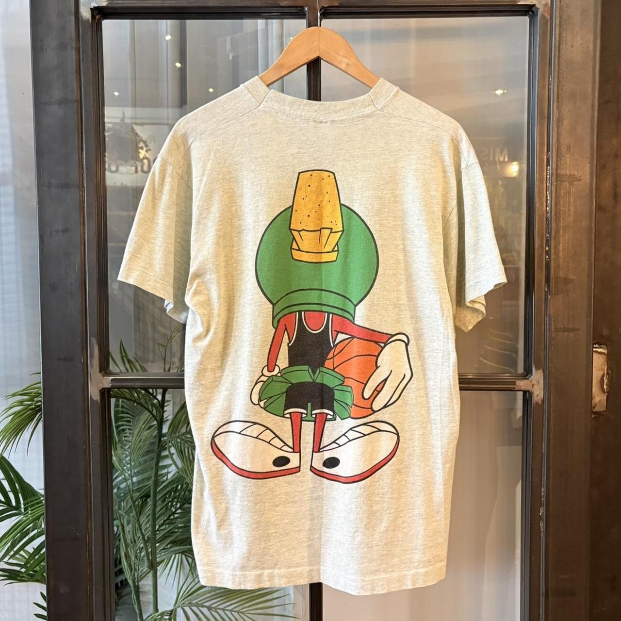 Vintage Marvin The Martian T-Shirt Mens Large 1993 Looney Tunes Graphic Single Stitch 90s Y2K