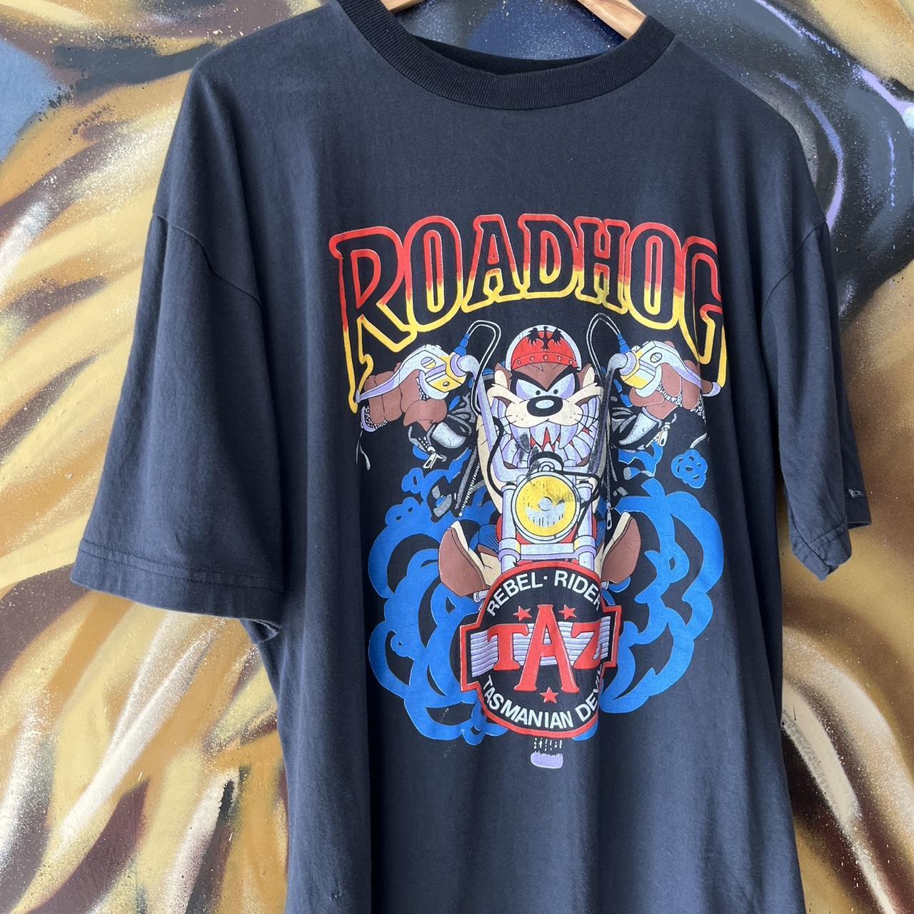 1990s Road Hog Rebel Riders Tazmanian Devil Tee