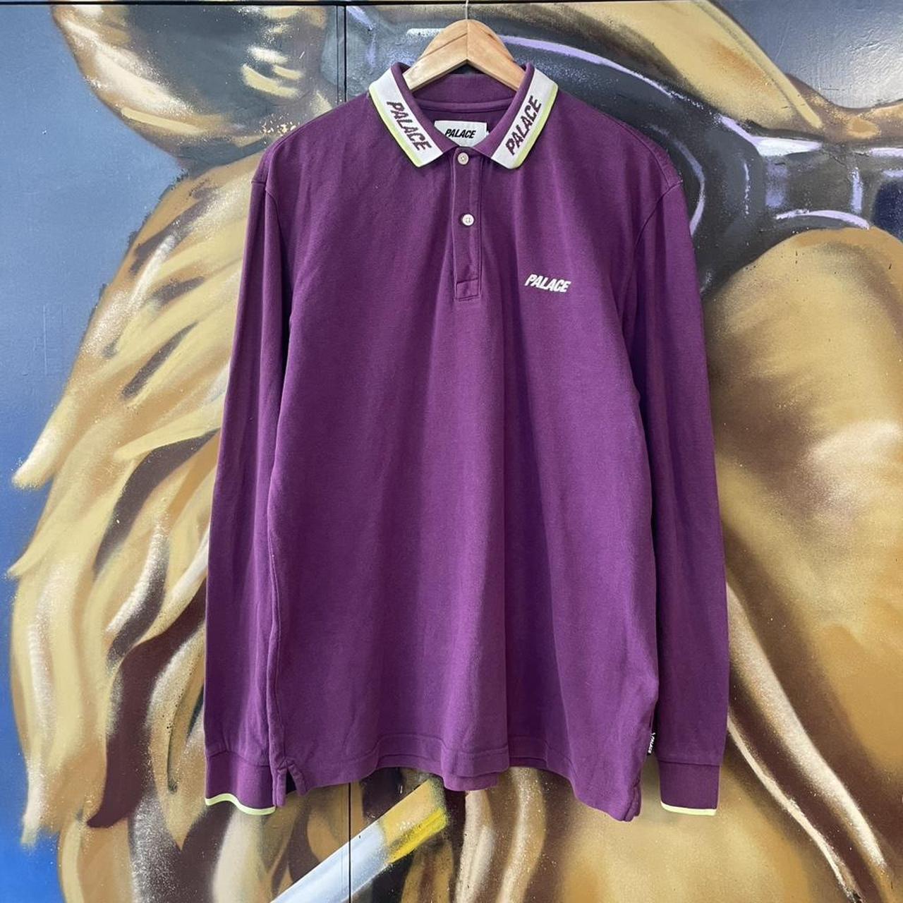 Palace Essential Long Sleeve Polo Tee