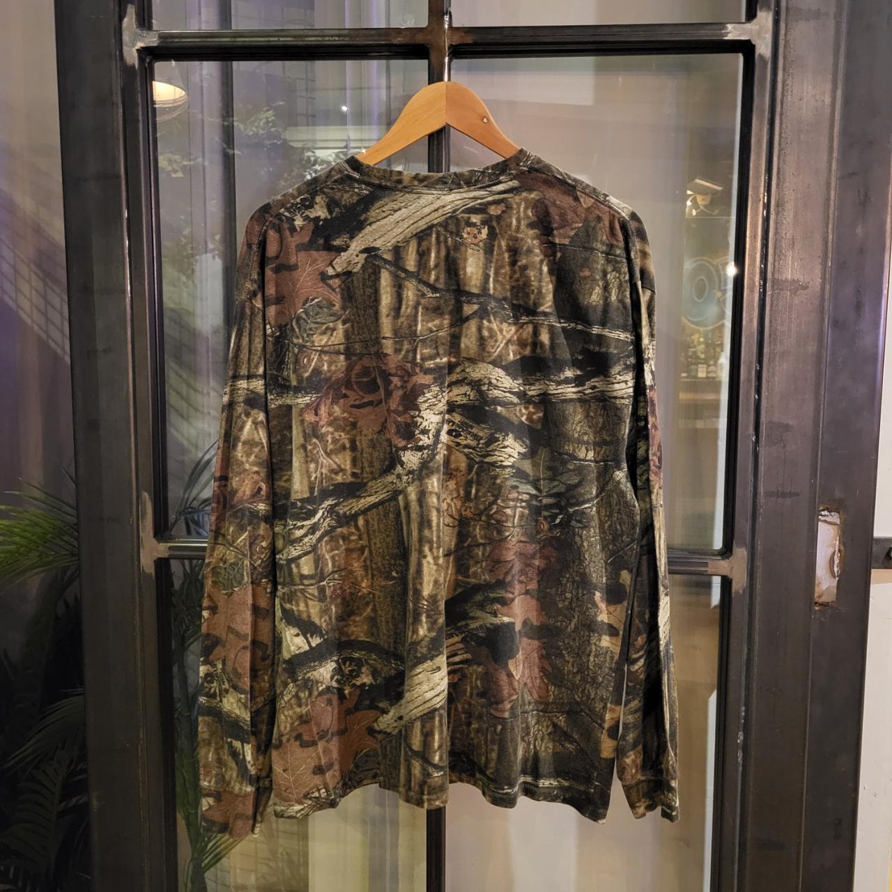 RTT123 - Vintage Retro essential RealTree Camouflage Khaki Green Brown Field Hunting graphic print Top T-Shirt Tee #hunting #camo #utility #realtree