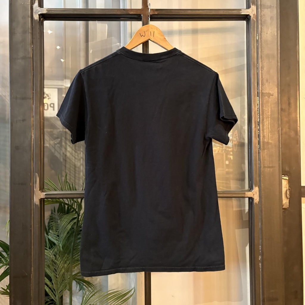 Thrasher T shirt Mens Small Black Flame Surf Skate Graphic Print Streetwear Spellout Tee Top Y2K 00s