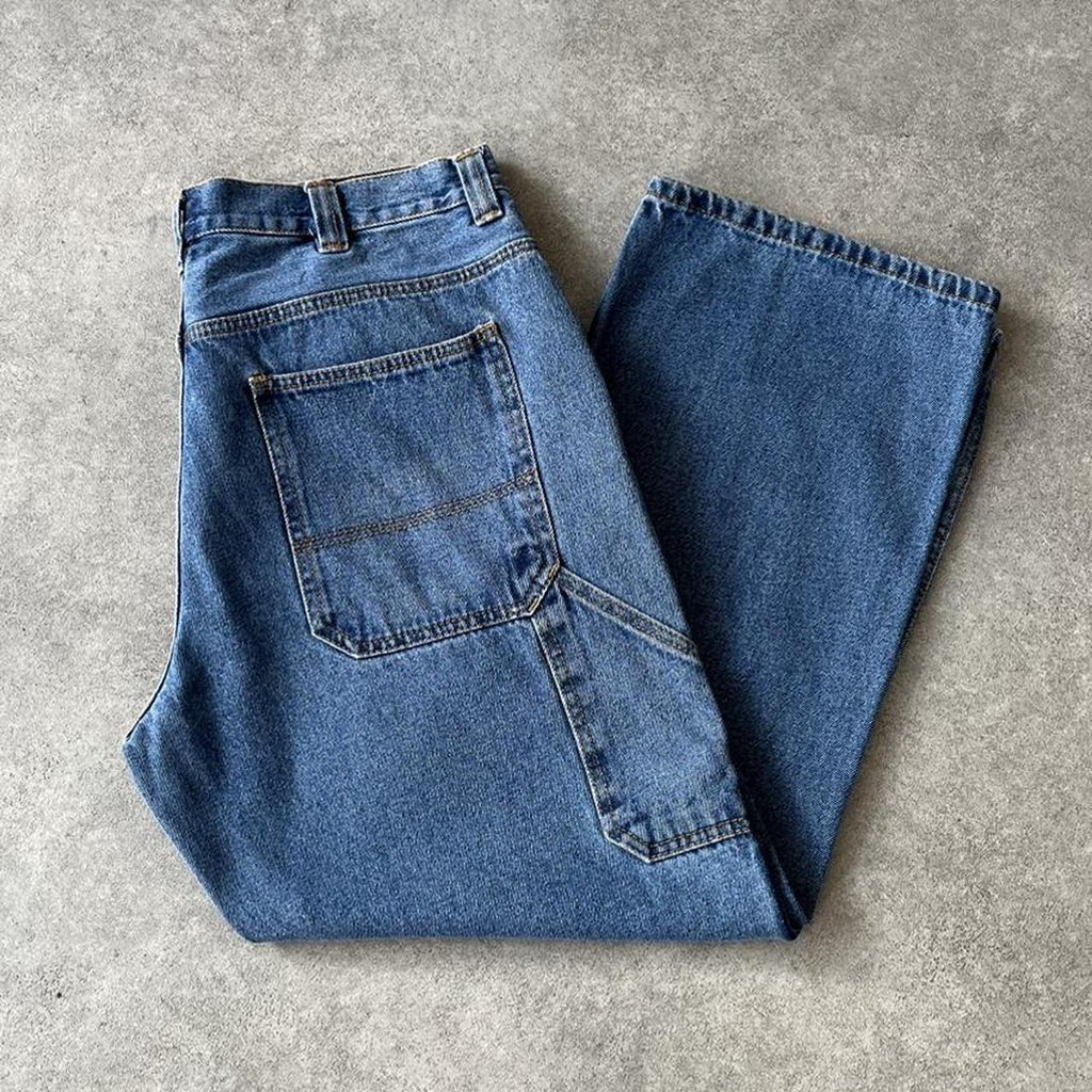 Blue Mountain Dark Wash Denim Carpenter jeans