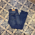 TRW375 - Vintage retro essential Rock Creek Straight Leg Blue Wash Denim Jeans Trousers pants casual workwear skate #denim #rockcreek #smartcasual #skater #straightleg