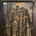 RTT120 - Vintage Retro essential RealTree Camouflage Khaki Green Brown Field Hunting graphic print Top T-Shirt Tee #realtree #y2k #camo #utility #hunting