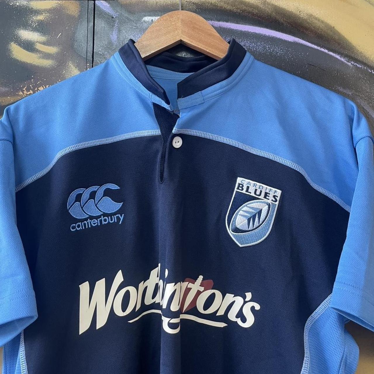 Canterbury Cardiff Blues RFC Home Rugby Jersey Shirt