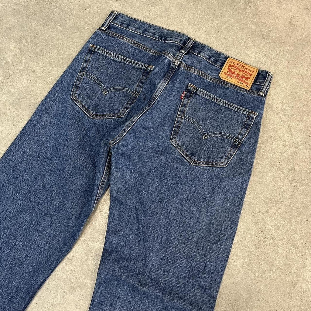 Levi’s 505 Dark Wash Denim Jeans
