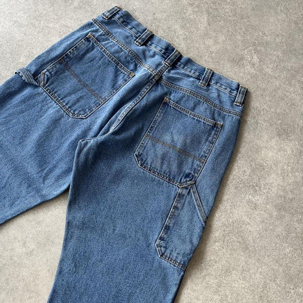 Blue Mountain Dark Wash Denim Carpenter jeans