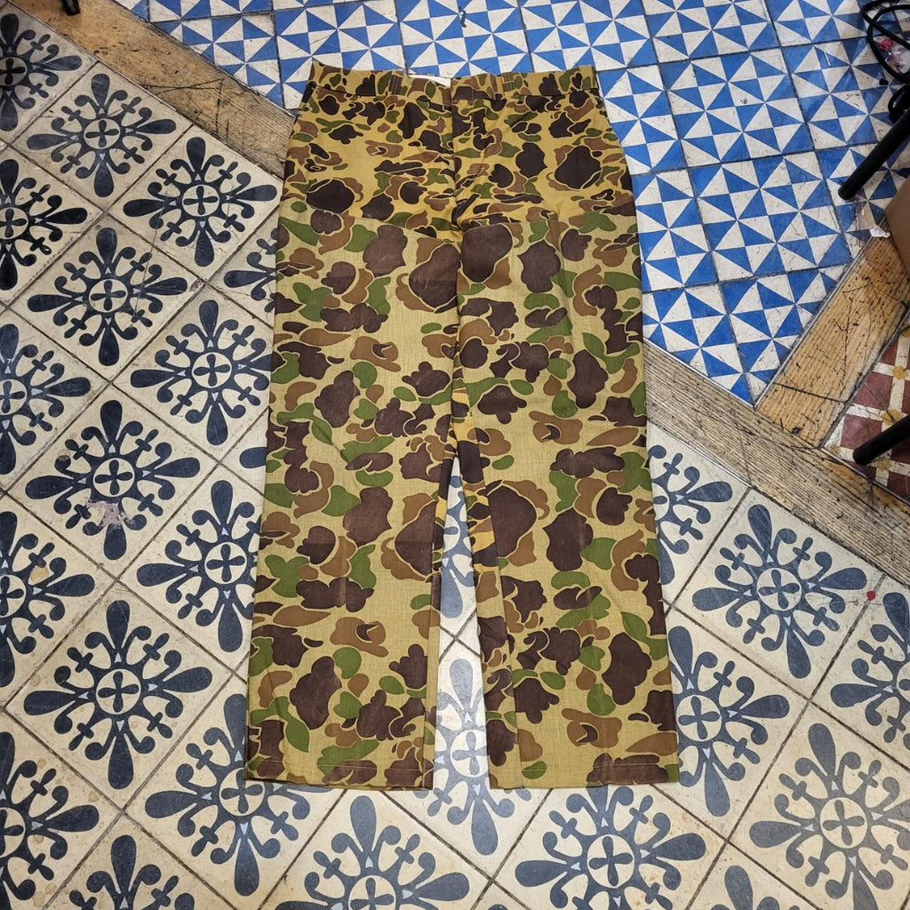 RTB033P - Vintage retro essential woodland RealTree adjustable cargos camo camouflage Carpenter Pants Trousers Jeans embroidered bottoms wide bagg straight leg hip hop skater 90s y2k workwear style