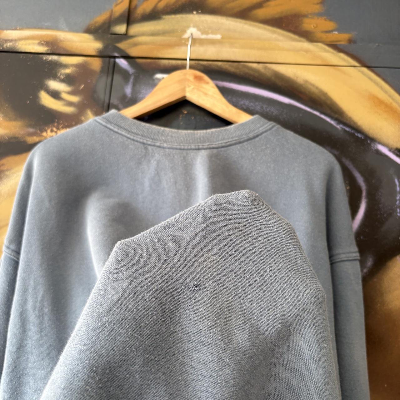 Vintage Ripcurl Sweatshirt Mens XL Light Blue Colourful Box Logo Pullover Jumper Top Surf 90s Y2K 00s