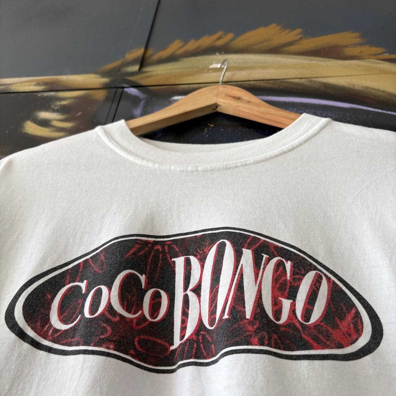 Vintage Coco Bongo T shirt Mens XL Disco Night Club Souvenir Graphic Print Cancun Tee Top 90s Y2K 00s