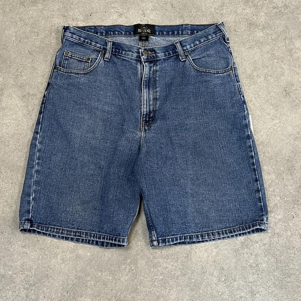 Redhead Mid Wash Denim Jorts