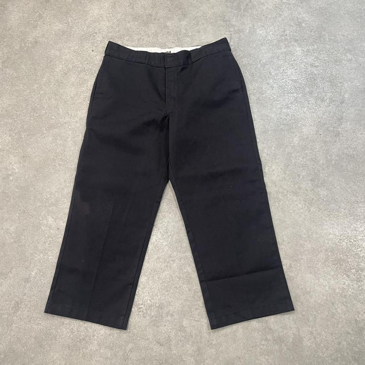 Dickies Black 874 Chino Skater Trousers Workwear Pants
