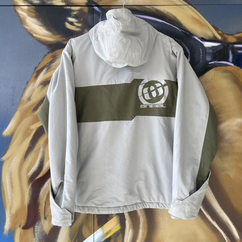 Animal Two Tone Technical Quarter Zip Jacket