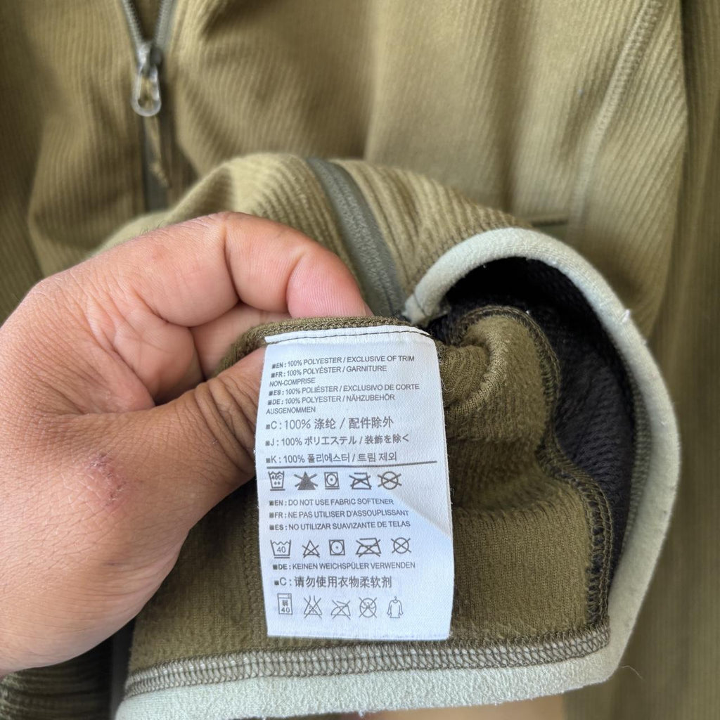 Arc’teryx Jacket Mens Medium Ribbed Lightweight Full Zip Mid Outer Layer Outdoors Gorpcore Hike Trail Jumper Top 90s Y2K 00s