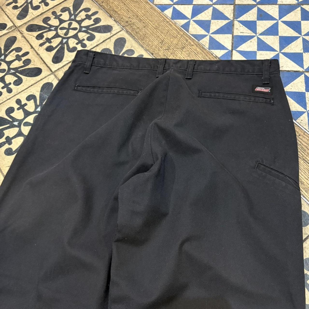 BR1011CX-F - Vintage retro essential Black Dickies Straight Leg Trousers pants casual workwear #skater #utility #workwear #straightleg #dickies