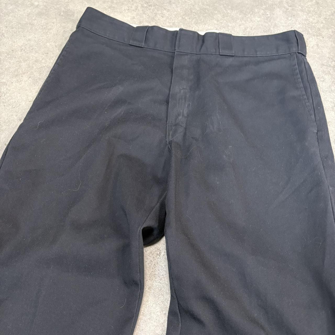BR1011EC-U - Vintage retro essential Black Dickies Straight Leg Trousers pants casual workwear #skater #utility #workwear #straightleg #dickies