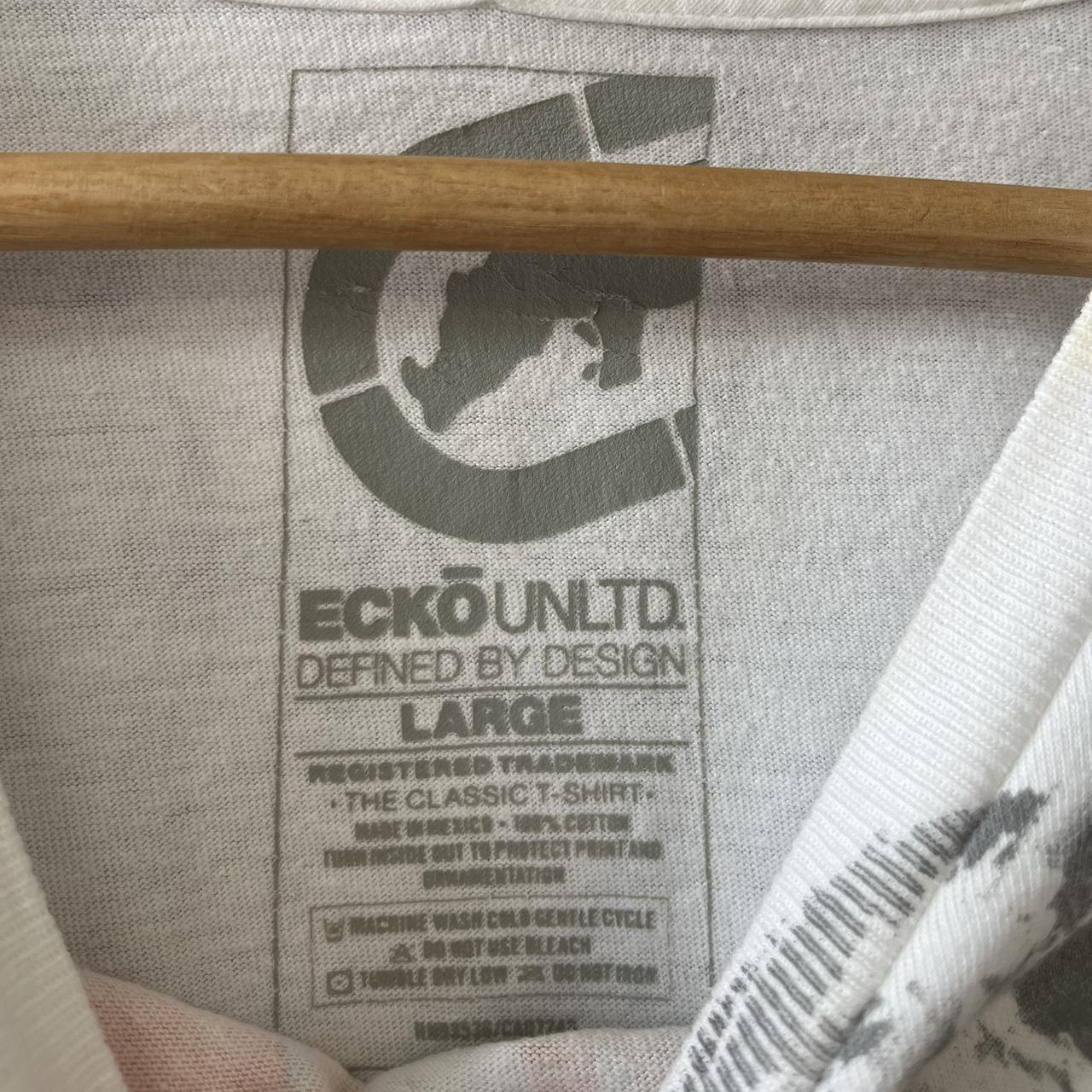 Ecko Unltd Flame Y2K AOP Graphic Tee
